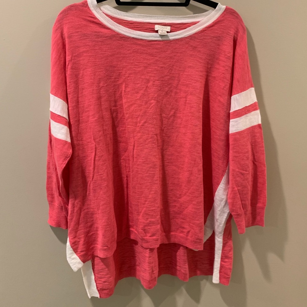 J. Crew fleece-y sweater
